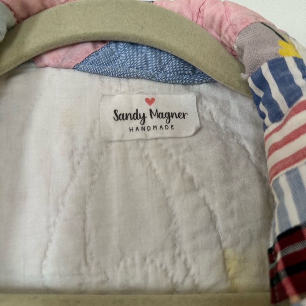 Patchwork Quilted Puffer Jacket - Pastel Multi - image 2